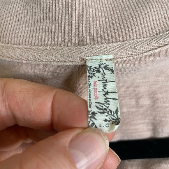 Free People Soft Blush V-Neck Relaxed Jumpsuit - Picture 7 of 10